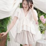 Set nữ tay phồng tiểu thư