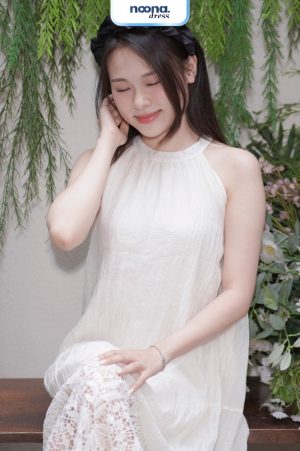 váy yếm chân voăn
