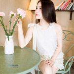 Set Ren Trắng Nơ Lệch Vai & Chân Váy Bèo Tầng ảnh 4