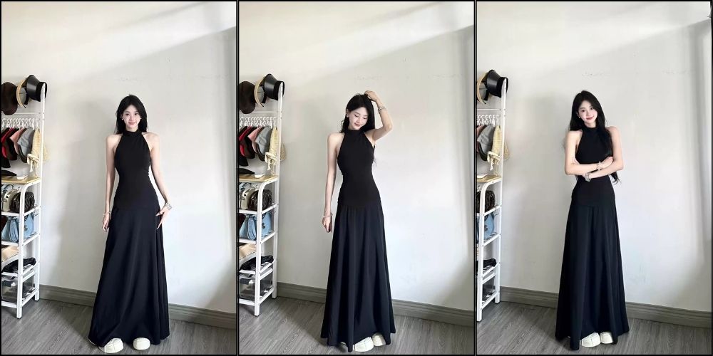 Noona Dress gợi ý 3 set đồ đi du lịch cho nữ hot nhất trong năm 2025 1 Set đồ đi du lịch cho nữ maxi